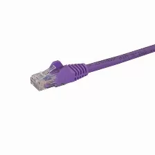Patchcord Startech.com Cat6, 3 M, U/utp (utp), Púrpura