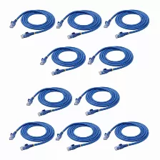 Patchcord Startech.com Cat6, 1.5 M, U/utp (utp), Azul