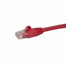 Patchcord Startech.com Cat6, 1.8 M, U/utp (utp), Rojo