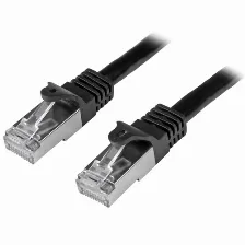 Patchcord Startech.com Cat6, 3 M, Sf/utp (s-ftp), Negro