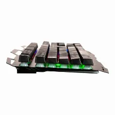 Teclado Naceb Technology Na-0967 Alámbrico, Usb, Interruptor De Membrana, Negro