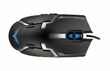 Ratón Naceb Technology Na-629, Laser, Usb, Resolución 3200 Dpi, Mano Derecha, Color Negro, Longitud De Cable 1,5 M