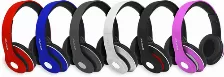 Audífonos Necnon Nbh-01 R Diadema, Inalámbrico, 3.5 Mm, Usb, Bluetooth, Blanco