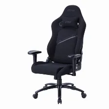 Silla Gamer Xpg Nexus, Tela Antimanchas, Repelente Al Agua, Soporte Lumbar, Piston De Gas C4, Soporta 125 Kg, Negro