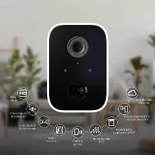 Cámara Ip Nexxt Solutions Nhc-o640 3 Mp, Cubo, Wifi, Microsd, Interior Y Exterior, Ip65, Blanco