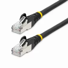 Patchcord Startech.com Cat6a, 3 M, S/ftp (s-stp), Negro