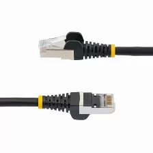 Patchcord Startech.com Cat6a, 3 M, S/ftp (s-stp), Negro