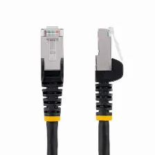 Patchcord Startech.com Cat6a, 4.5 M, S/ftp (s-stp), Negro