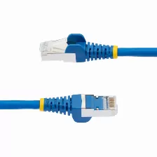 Patchcord Startech.com Cat6a, 3 M, S/ftp (s-stp), Azul