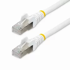 Patchcord Startech.com Cat6a, 3 M, S/ftp (s-stp), Blanco