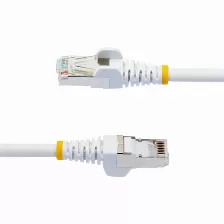 Patchcord Startech.com Cat6a, 1.8 M, S/ftp (s-stp), Blanco