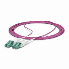 Cable Startech.com 5 M, Fibra Om4, Lc, Lc, 100 Gbit/s, Violeta