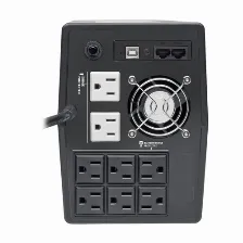 No Break Tripp Lite 1.2 Kva / 600 W, 316 J, Entrada 145 V, 8 Salidas Ac, Negro