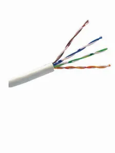 Saxxon Outp6cop305bc - Bobina De Cable Utp Cat6 100% Cobre, 305 Metros, Bobinado Reelex, Color Blanco, Para Uso Interior, Con 4 Pares, Soporta Pruebas De Rendimiento, Certificaciones Ul444, Iso9001...