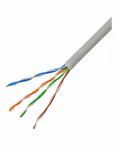 Bobina Saxxon Outpcat5e Cat5e, U/utp (utp), Gris