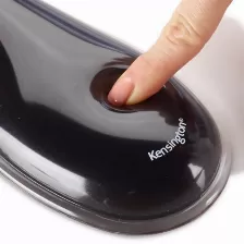 Mousepad Kensington Mouse Pad Duogel – Rojo Apoya Muñecas, Negro, Rojo