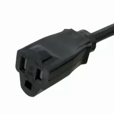 Cables De Poder Startech.com Macho, Hembra 125 V, 0.9 M, Negro