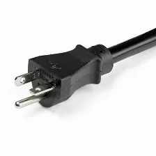 Cables De Poder Startech.com Pac520plr1 Macho, Hembra 125 V, 0.3 M, Negro