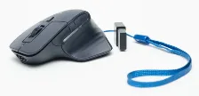 Mouse Perfect Choice Pc-045298 óptico, 4 Botones, 1600 Dpi, Rf Inalámbrico + Bluetooth, 10 M, Azul