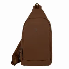 Mochila Perfect Choice Pc-085027 Poliéster, Color Café