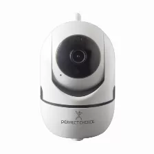 Cámara Ip Perfect Choice Pc-108085 Torreta, Wifi, Microsd, Interior, Blanco