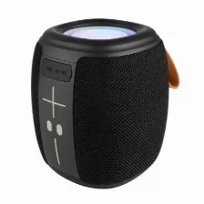 Bocina Perfect Choice Novel Drum Bt, Inalámbrico Y Alámbrico, Universal, Negro
