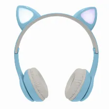 Audífonos Perfect Choice Pc-116981 Diadema, Inalámbrico, 3.5 Mm, Bluetooth, Azul