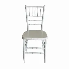 Paquete De 5 Sillas Modamob, Modelo Tiffany, 161cm X 40cm X 46cm, 20 Kg, Incluye Asiento Acolchado, Color Perla