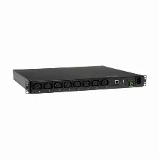 Sistema De Alimentacion Tripp Lite Horizontal, 8 Salidas Ac, Conector Acoplador C14, 50 - 60 Hz, Máxima Corriente 15 A, Voltaje 200-240 V, Cable De 2 M, Capacidad Del Rack 1u, Color Negro