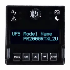 No Break Cyberpower (pr2200rtxl2u) 2200va / 2200w, Rack/torre, 2u, 8 X Nema 5-20r, Senoidal Pura, Permite Mã?dulos De Baterãa Extendida (bp48vp2u02), Garantãa 3 Aã?os Incluye Baterãa.