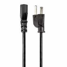 Cables De Poder Startech.com Macho, Hembra 125 V, 1.8 M, Negro