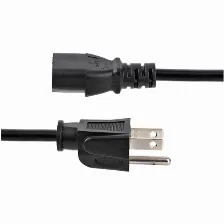 Cables De Poder Startech.com Macho, Hembra 125 V, 7.6 M, Negro