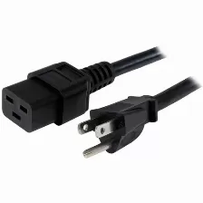 Cables De Poder Startech.com Pxt515c19143 Macho, Hembra 125 V, 0.9 M, Negro