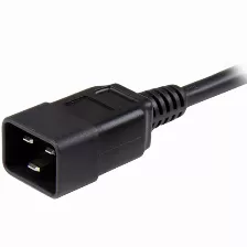 Cables De Poder Startech.com Pxtc13c20143 Hembra, Hembra 125 V, 0.9 M, Negro