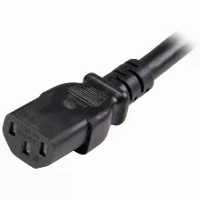 Cables De Poder Startech.com Pxtc13c20143 Hembra, Hembra 125 V, 0.9 M, Negro