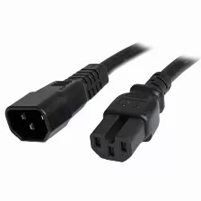 Cables De Poder Startech.com Macho, Hembra 250 V, 1.8 M, Negro