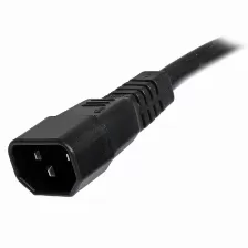 Cables De Poder Startech.com Macho, Hembra 250 V, 1.8 M, Negro