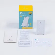 Expansor De Rango Wifi Tp-link Re200, Ac 750, Dual Band, 5/2.4 Ghz, Wps, Ethernet, 10/100 Mbps