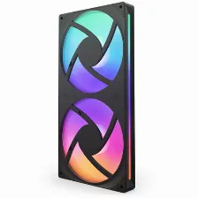 Kit 2 Ventiladores Nzxt F280 Rgb Core, 2000 Rpm, Plastico, 280mm, Negro