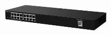Switch Ruijie Networks Rg-es200 Gestionado, L2, Rj-45 16, Gigabit Ethernet (10/100/1000), Montaje En Escritorio/pared, Negro
