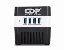 Regulador Cdp Ru-avr604, 300w, 600va, 4x Puertos Usb, 4 Contactos