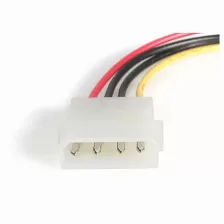 Cable De Poder Startech.com Sata 15 Puntas, Lp4 M, Sas 29 Pin Plug, 0.457 M, Rojo
