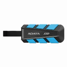 Unidad De Estado Solido Externo Adata Sc740, 2tb, Usb-c, 1050mb/s, Azul, Negro