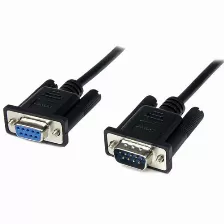 Extension Serial, Db9 Rs232, Null Modem, Macho Hembra Startech, 1 Metro
