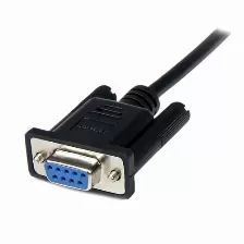Extension Serial, Db9 Rs232, Null Modem, Macho Hembra Startech, 1 Metro