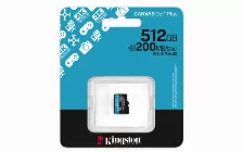 Memoria Kingston Technology Canvas Go! Plus 512 Gb, Velocidad 200 Mb/s, Clase 10