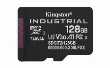 Memoria Microsdxc Kingston Technology Industrial 128 Gb, Velocidad 100 Mb/s, Clase 10