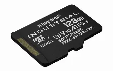 Memoria Microsdxc Kingston Technology Industrial 128 Gb, Velocidad 100 Mb/s, Clase 10