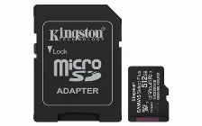 Memoria Micro Sd Kingston 512gb, Technology Canvas Select Plus Gen3, Velocidad 150 Mb/s, Clase 10