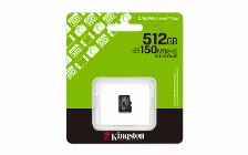 Memoria Kingston Technology Canvas Select Plus Gen3 512 Gb, Velocidad 150 Mb/s, Clase 10
